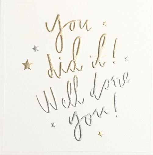 Picture of YOU DID IT WELL DONE CARD